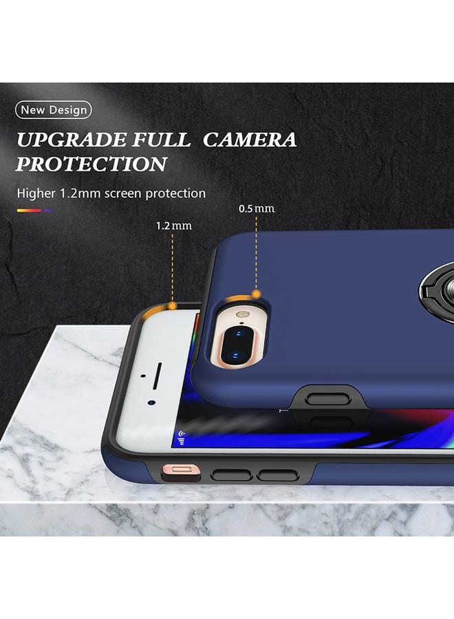 erorex Magnetic Ring Kickstand Shockproof Phone Case For iPhone 8 Plus / 7 Plus - Image 5