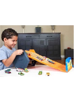 BIN MATTEL HOT WHEELS ROLL OUT RACEWAY TRACK SET