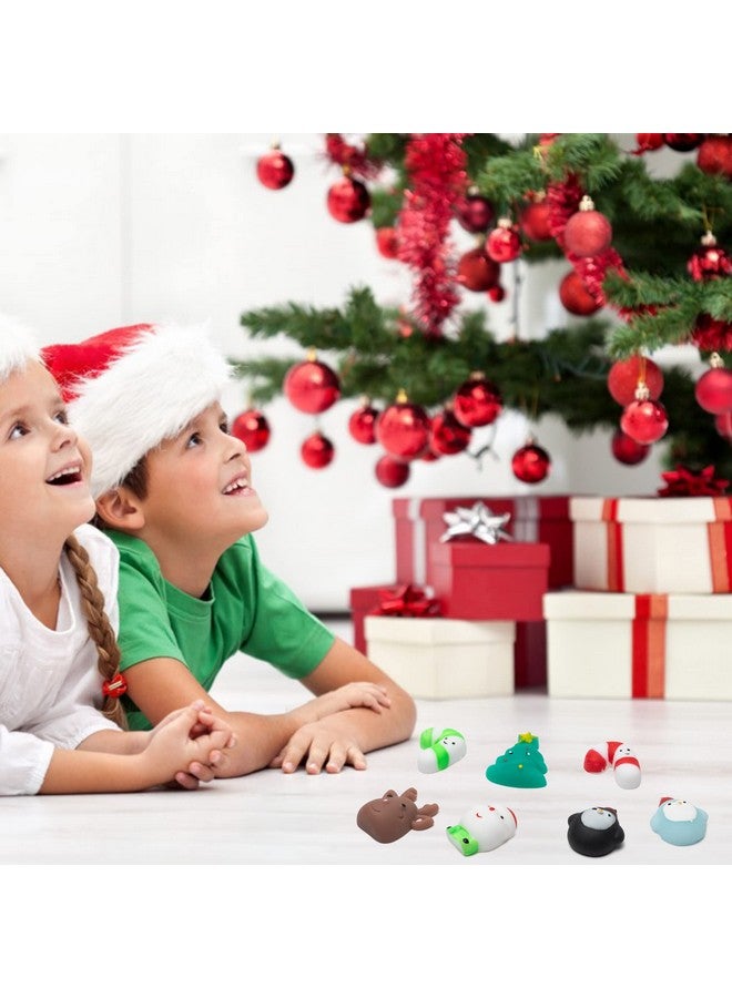 MALLMALL6 20Pcs Christmas Mochi Squeeze Toys For Xmas Party, Kawaii Animal Stress Relief Toys For Christmas Decoration Treat Bags Gifts, Birthday Gifts, Classroom Prize, Goodie Bag - Image 4