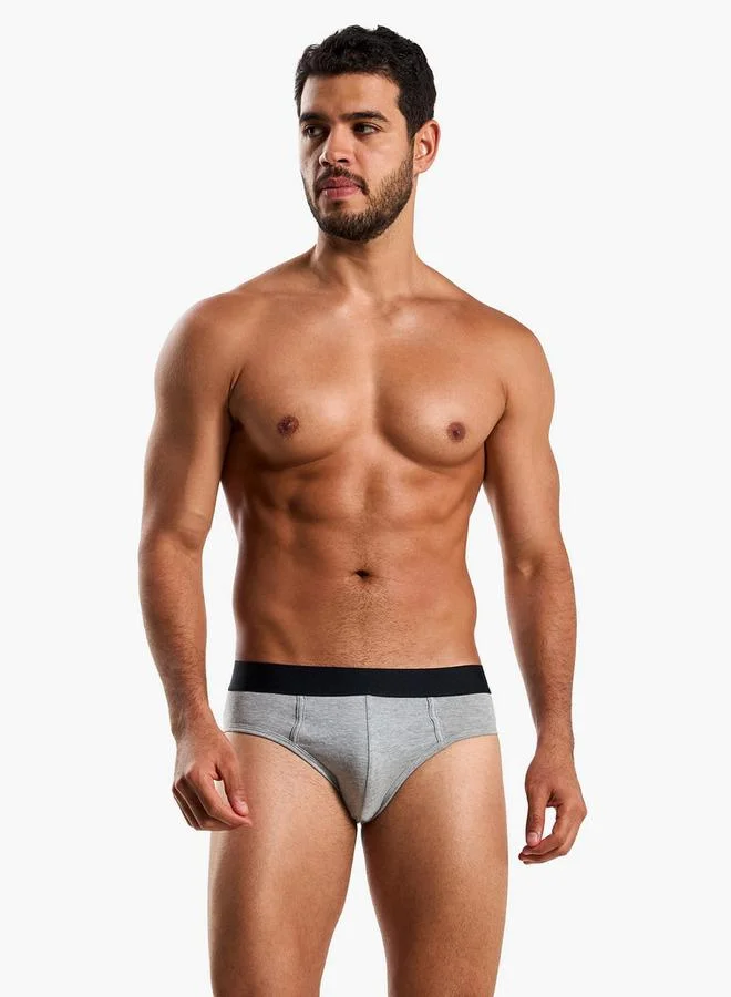 سبلاش فيڤ سراويل داخلية قطنية للرجال - عبوة من  قطع