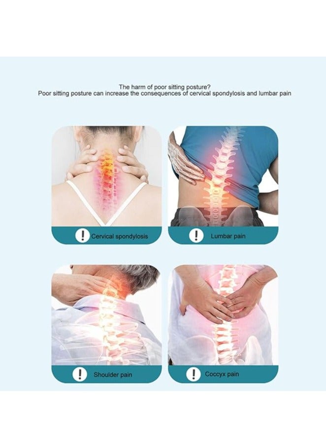 general Children's Seated Cushion, Memory Foam, Seated Correction Pad for Good Posture Correction (32*28.5*29cm) - Image 3