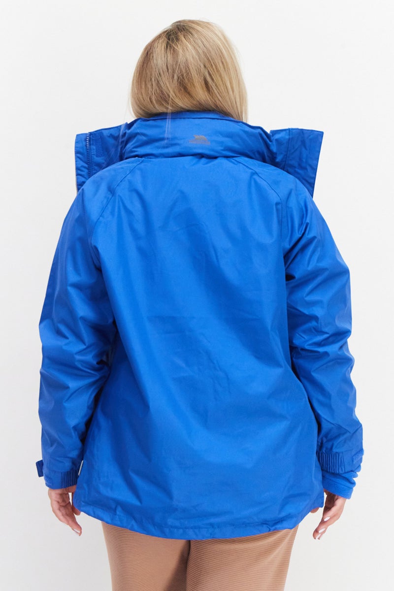 Trespass Women Plain Bomber Jacket, Blue - Image 3