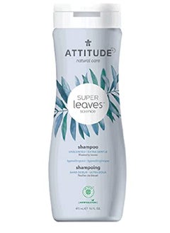 Attitude Liquid Hair Shampoo Ewg Verified Plant And Mineralbased Hypoallergenic Ingredients Fragrancefree Vegan And Crueltyfree Unscented 16 Fl Oz  - Image 2
