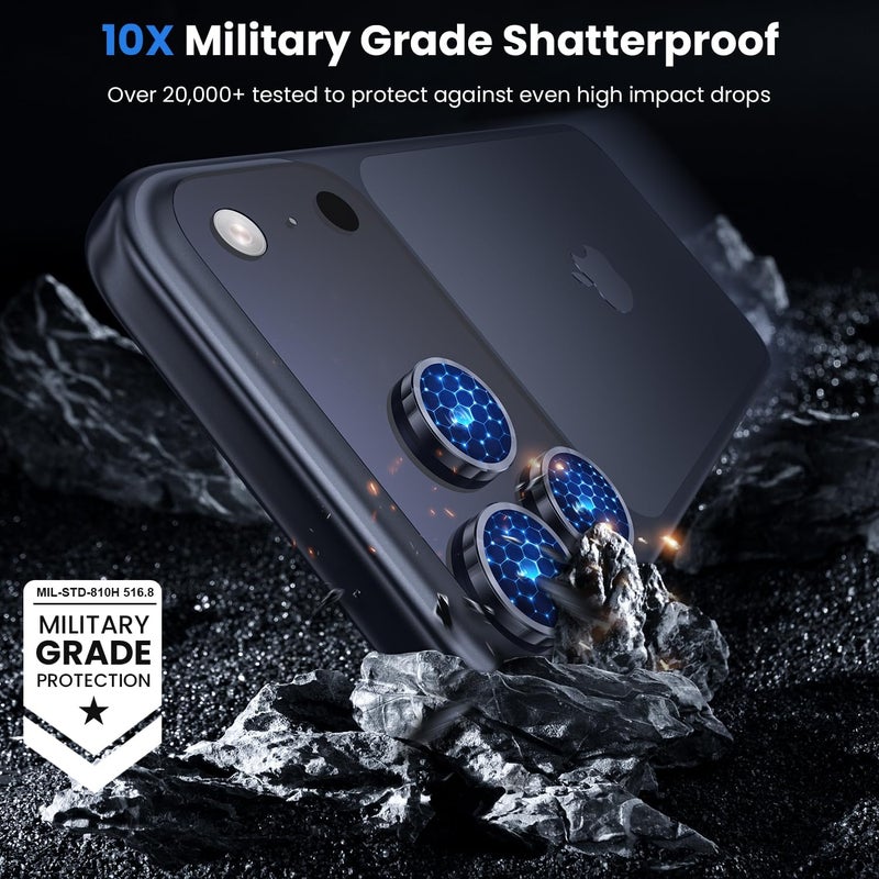 wsken for iPhone 17 Pro/iPhone 17 Pro Max Camera Lens Protector - [Original Shooting Mode] Shatterproof Metal HD Tempered Glass Camera Screen Protector Cover Film for iPhone Accessories - Image 5