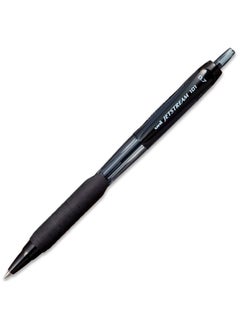 Uniball Uni-Ball Jetstream SXN-101-7N Retractable Rollerball Pens - 0.7mm Nib Tip - Black Ink - Pack of 3  - Image 2