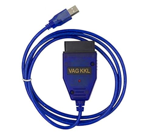 Washinglee OBD2 Diagnostic Cable for VW, Audi, Skoda and Seat, Car ECU Scanner USB Cable Compatible for VAG KKL 409, Driver/APP Must Be Installed - Image 5