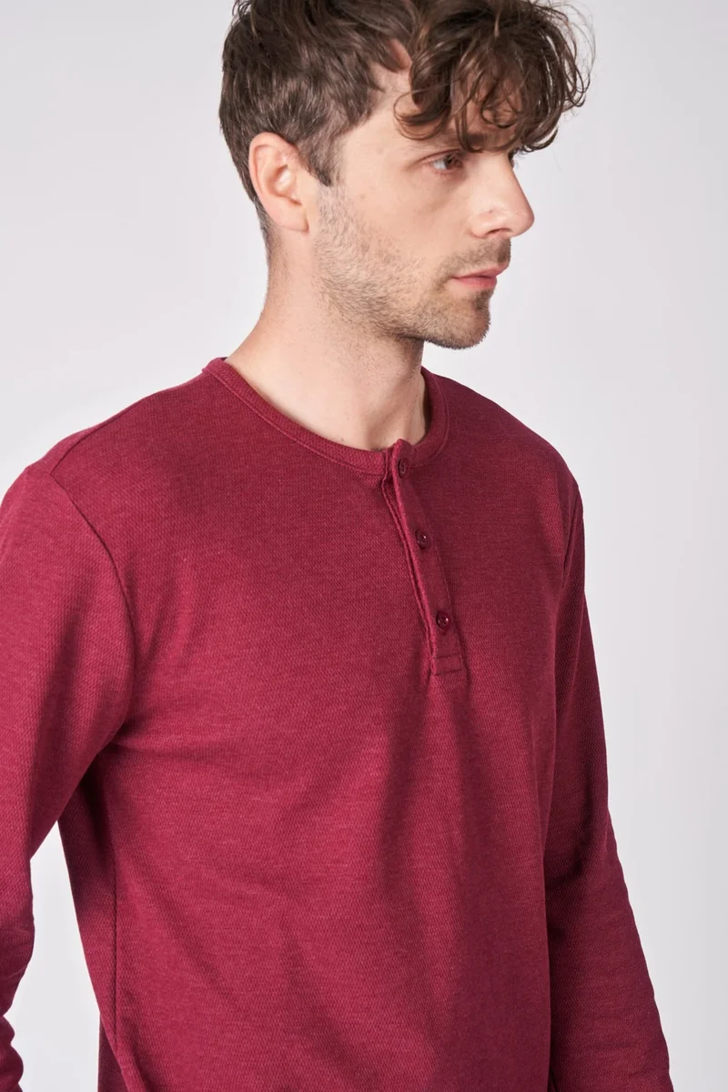 Defy's Men's Cotton Blend Long Sleeve T-Shirt