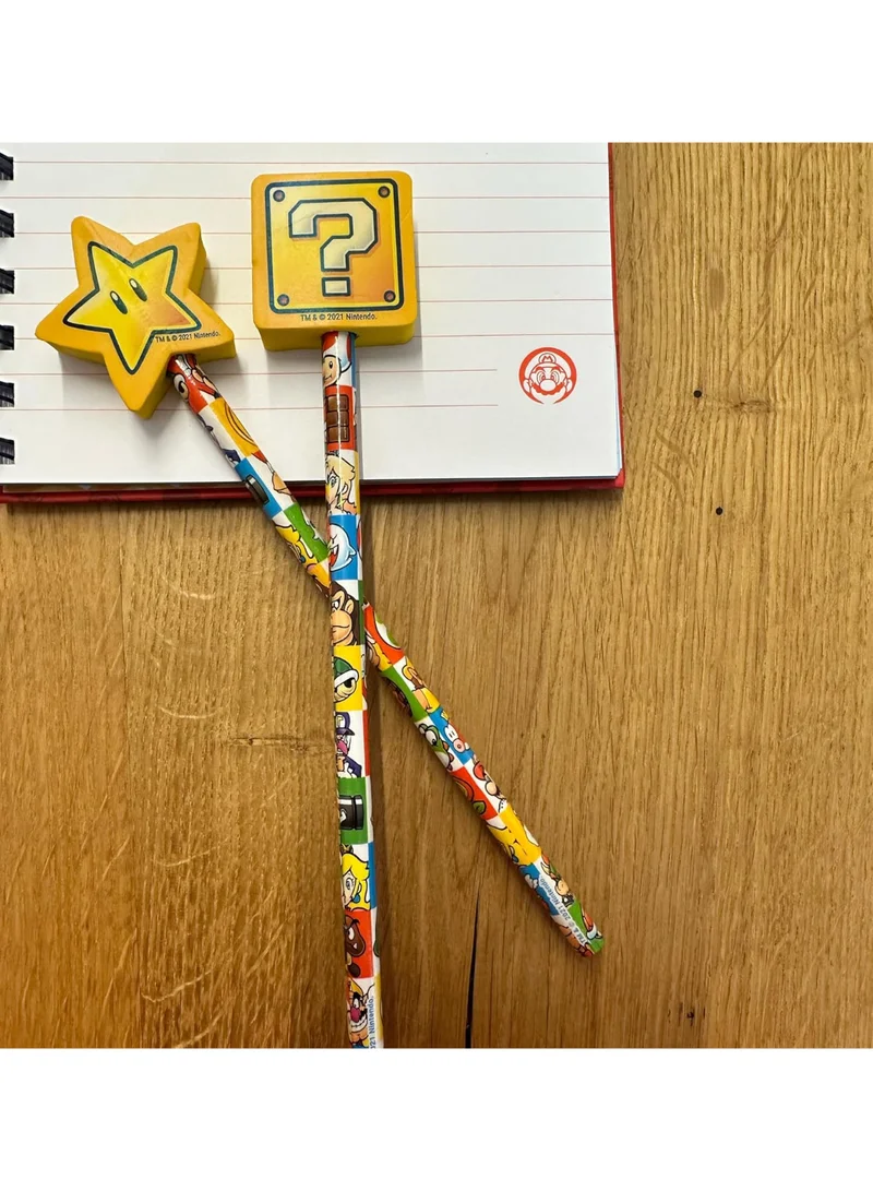 Pyramid Super Mario Core Pencil Topper 2pk