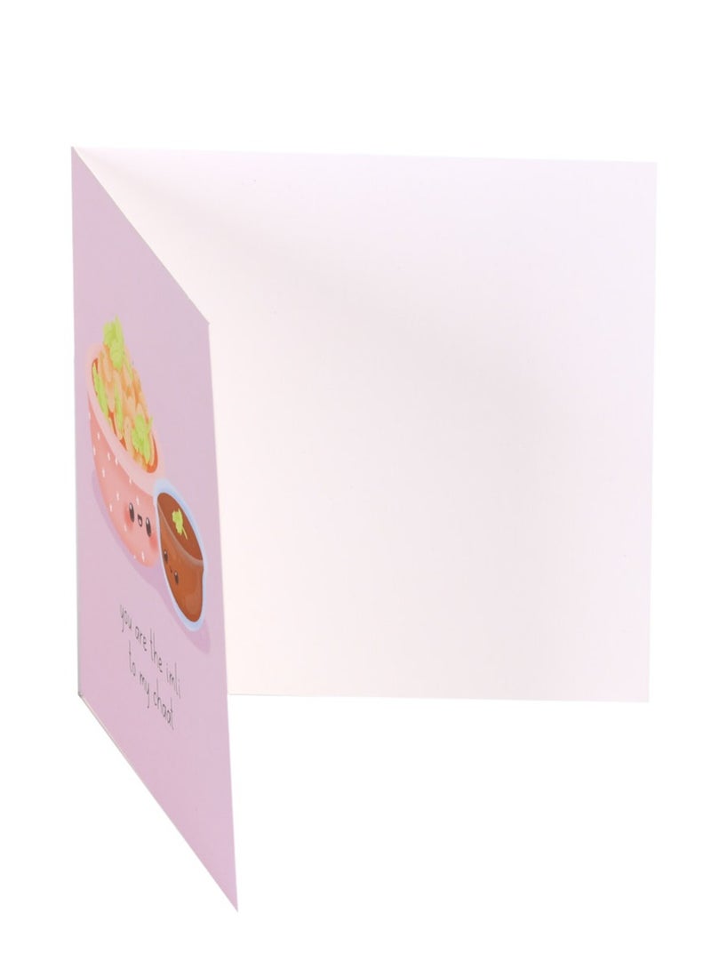 بيكوك سبلايز بطاقة معايدة للأزواج من الطعام شات وإملي - Image 5