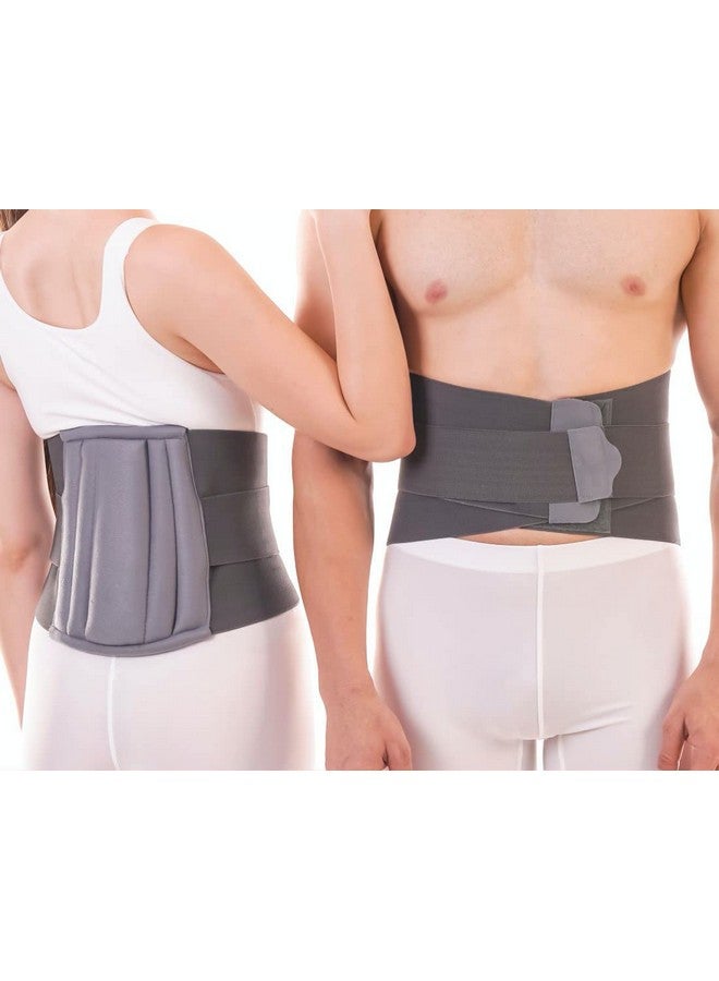 COIF Lumbar Support For Back Brace Posture Corrector Therapy Belt For Lower Back Pain Relief From Back Support, Sciatica Tailbone Lumbar Pain Post Maternity Belt For Man & Woman (4Xl (130-140Cm))  - Image 1