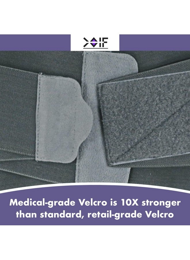 COIF Lumbar Support For Back Brace Posture Corrector Therapy Belt For Lower Back Pain Relief From Back Support, Sciatica Tailbone Lumbar Pain Post Maternity Belt For Man & Woman (4Xl (130-140Cm))  - Image 5