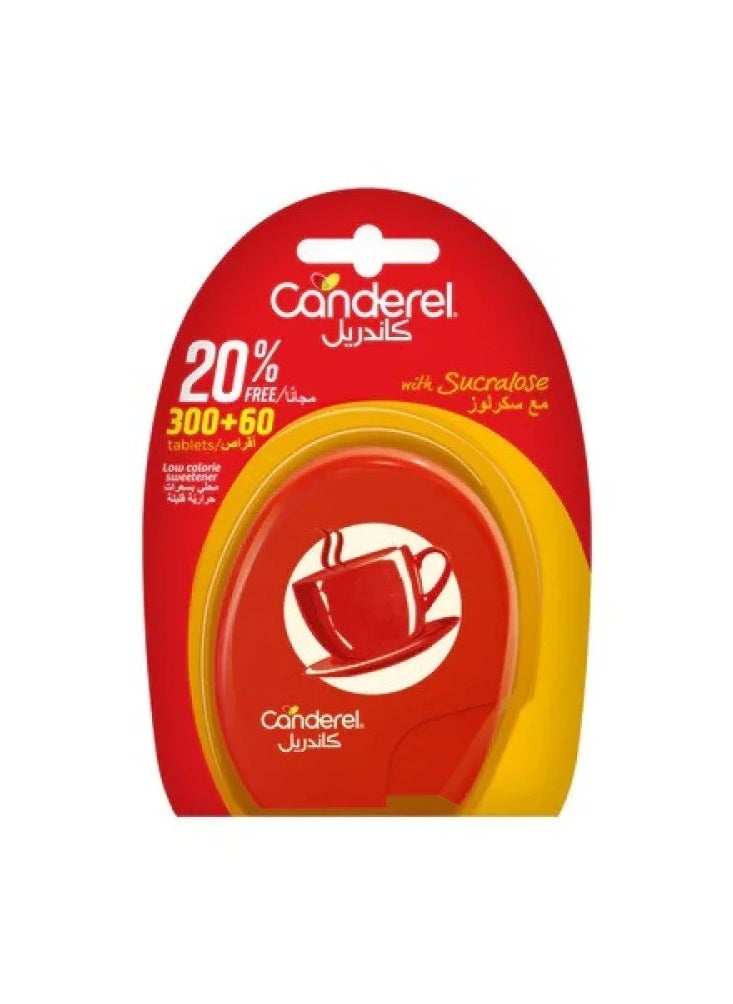 Canderel Sucralose 300+60 Tabs  - Image 1