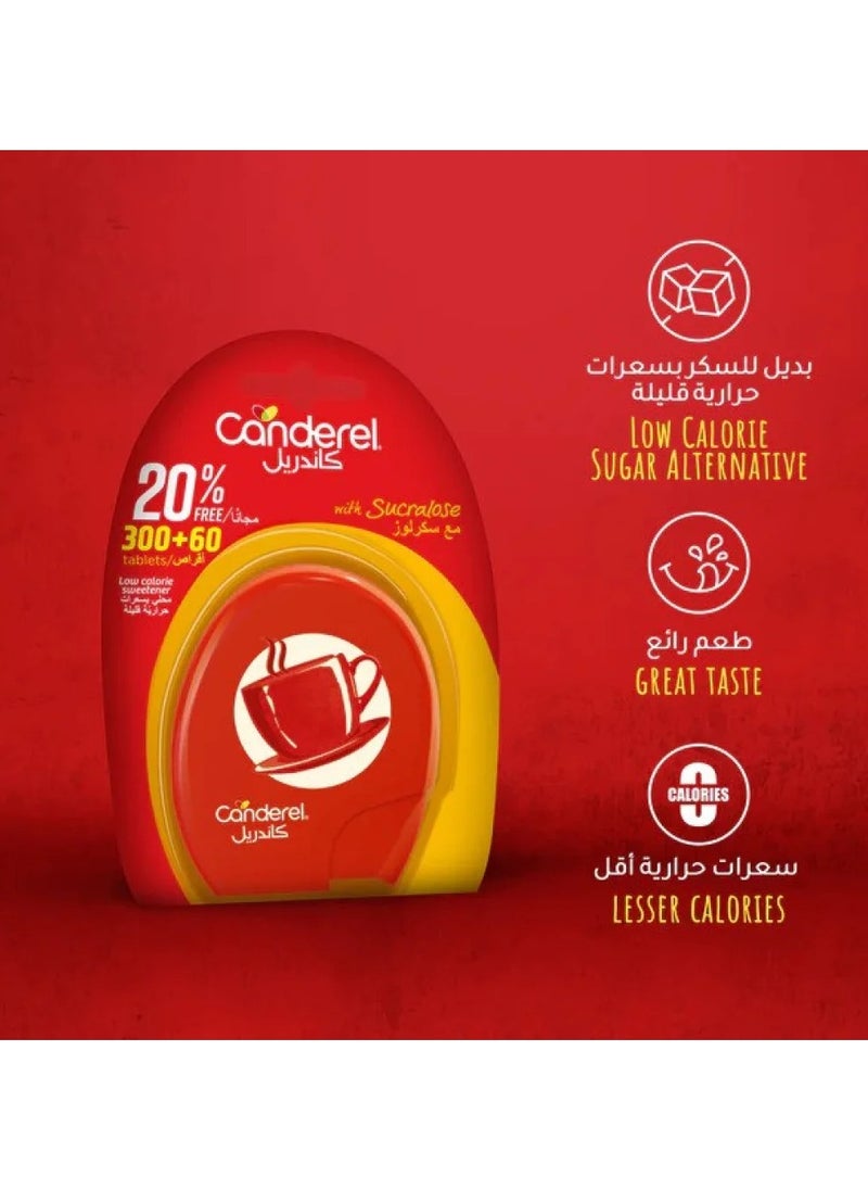 Canderel Sucralose 300+60 Tabs  - Image 5