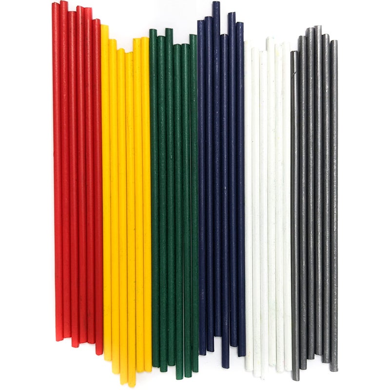 June Gold 36 Colored 2.8 mm Lead Refills, 6 Colors, Deep or Long Reach Nose & Nib Pencil Refills - Image 2