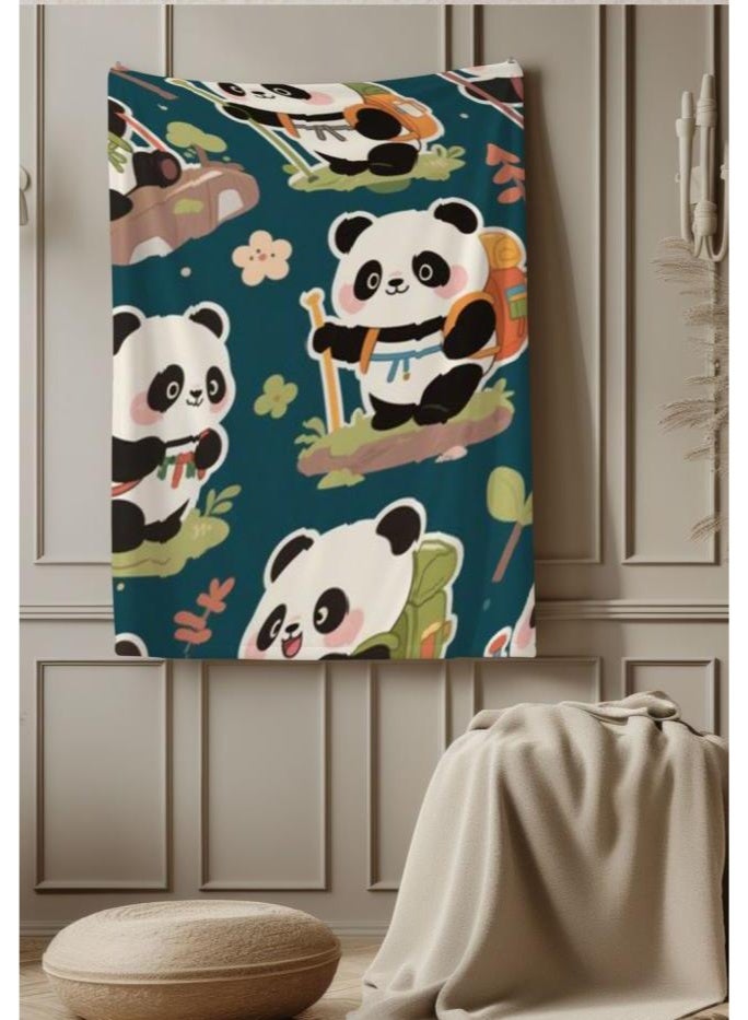 general Baby and children's cartoon flannel thin blanket (warm and comfortable, suitable for sleep, game use) 70cm*100cm - Image 2