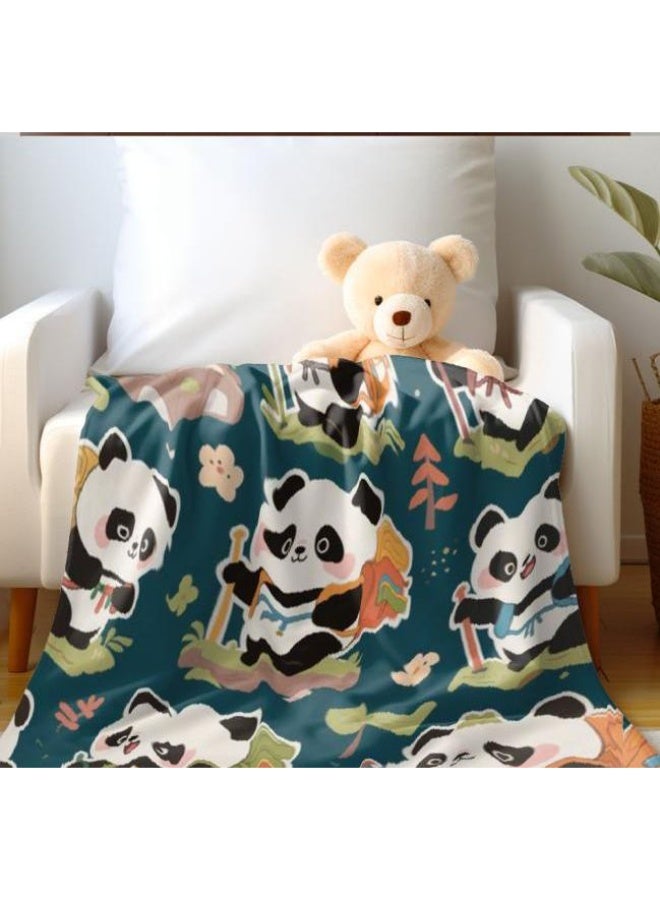 general Baby and children's cartoon flannel thin blanket (warm and comfortable, suitable for sleep, game use) 70cm*100cm - Image 3