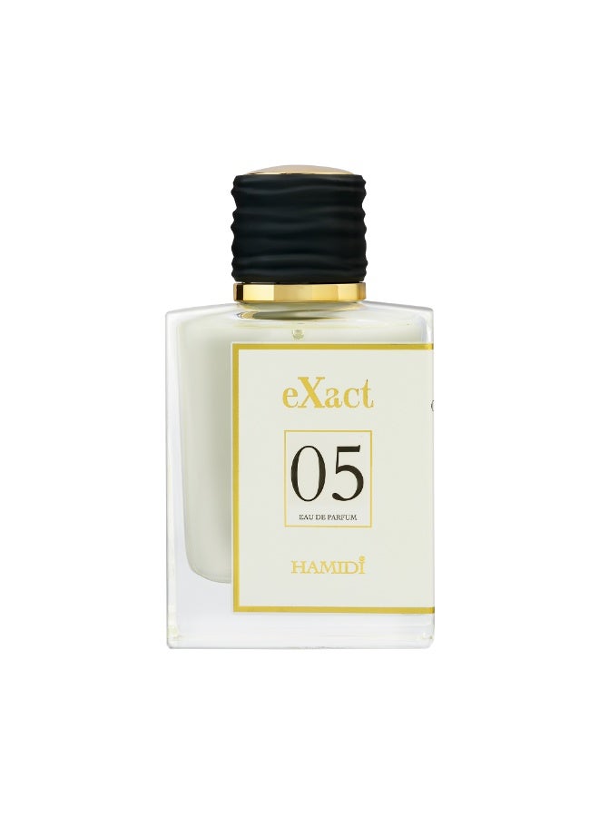 Hamidi Exact 05 BVL TGR Eau De Parfum For Man, 100ML, Perfumes For Men, Spicy Woody Radiant Fragrance With Blood Orange, Ginger, And Molten Amber, Luxury Long Lasting Scent For Him - Image 1