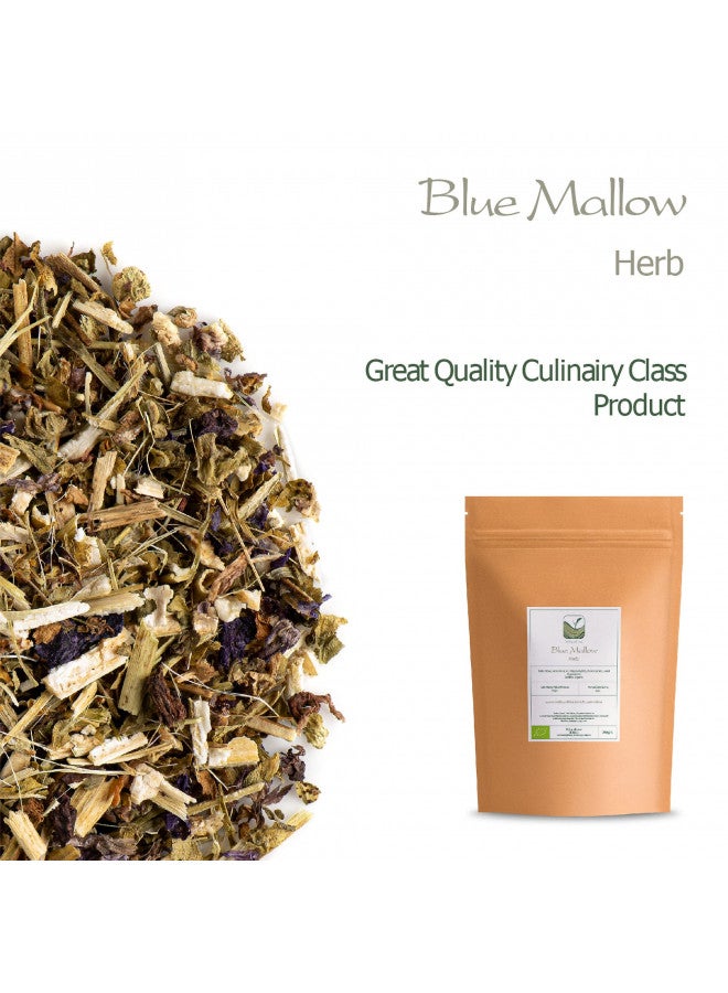 Valley of Tea Mallow Blue Leaves Tea - Malva Sylvestris Malva Herb Tisane Malva Leaves Mallow Leaves Mallow Herbal Tea Mallow Leaf Mallow Flowers Mallow Herb Malva Leave Blue Malva Tea Mallow Malva  - Image 2