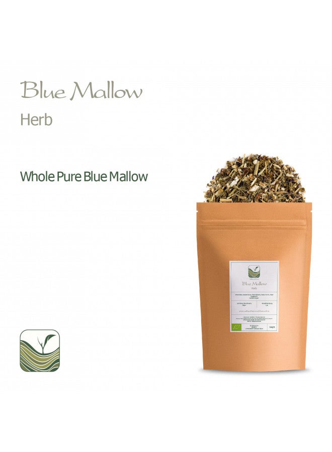 Valley of Tea Mallow Blue Leaves Tea - Malva Sylvestris Malva Herb Tisane Malva Leaves Mallow Leaves Mallow Herbal Tea Mallow Leaf Mallow Flowers Mallow Herb Malva Leave Blue Malva Tea Mallow Malva  - Image 3