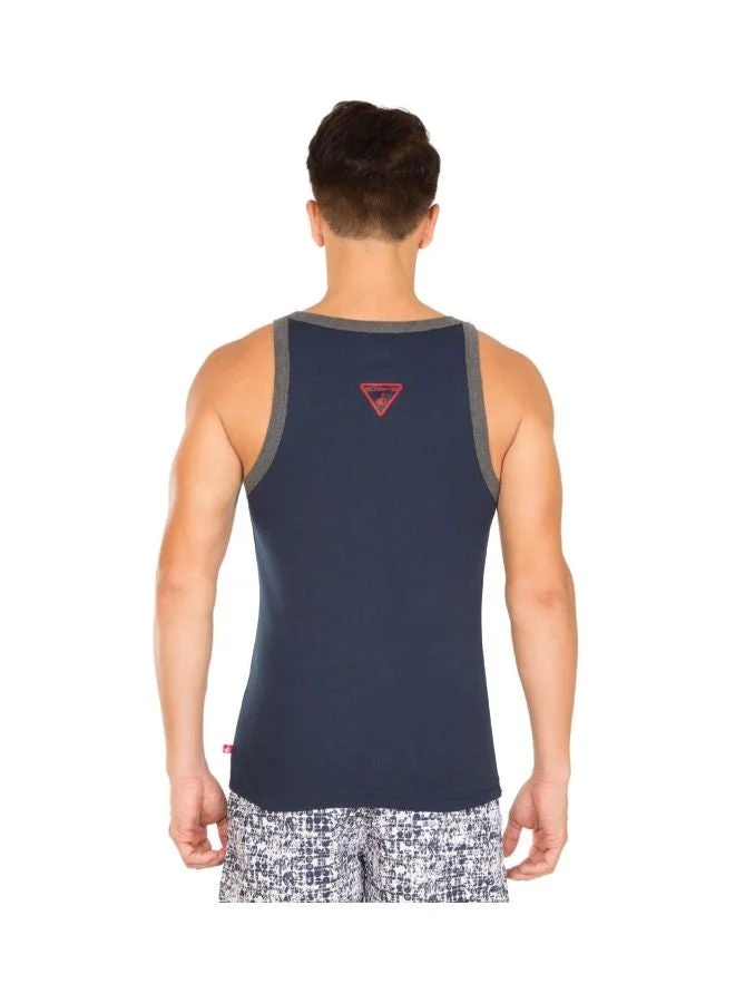 JOCKEY US27 Men Super Combed Cotton Rib Square Neckline Gym Vest