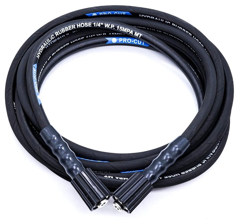 Fieldstar Pressure Washer heavy Hose Pipe 8 Meter, Heavy Duty 2500 PSI Black Pipe – Compatible with JPT, Starq, Resqtech & More - Image 2