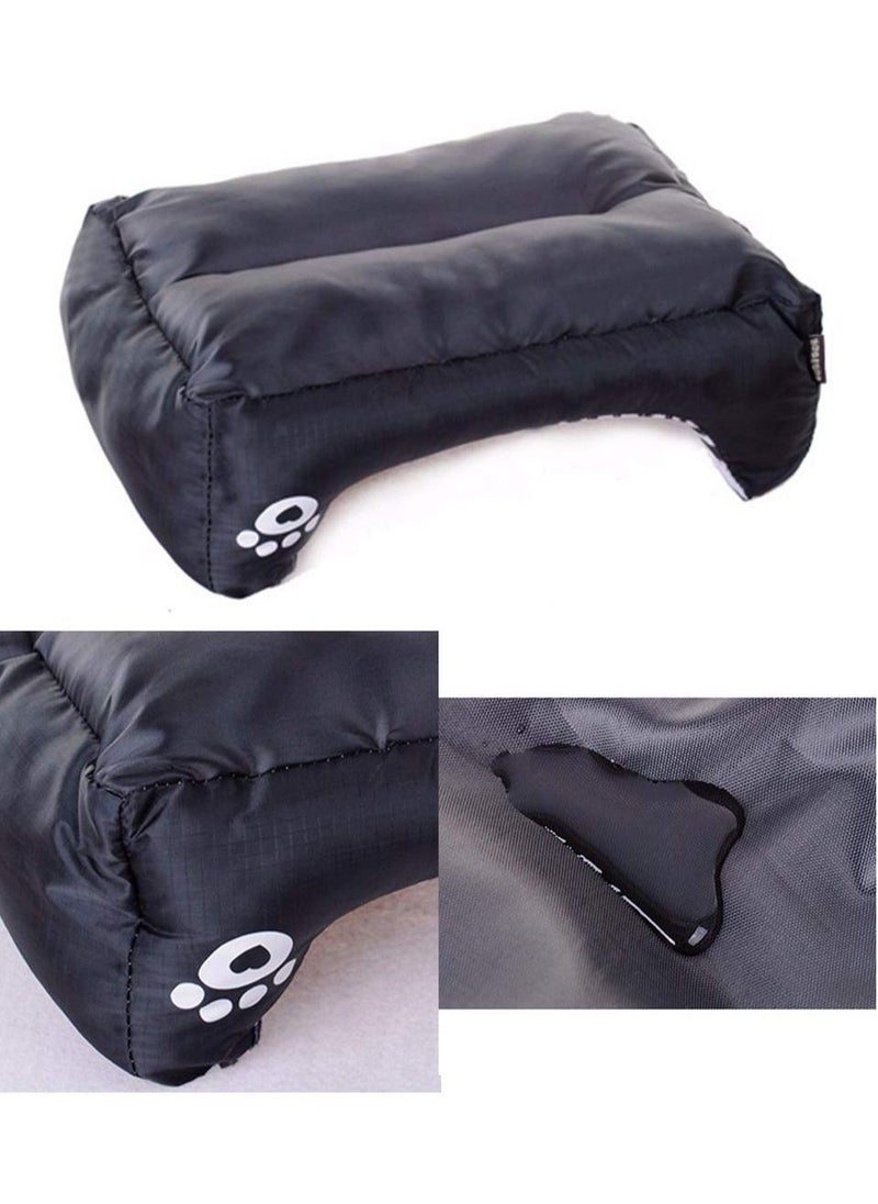 Waterproof Zebra Patterns Dog Kennel Moistureproof Pets Bed Home for Cats and Puppy