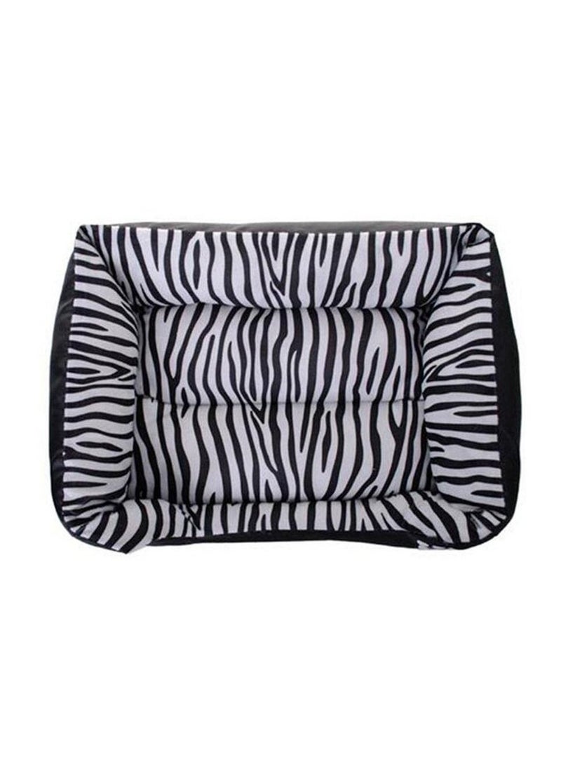 Waterproof Zebra Patterns Dog Kennel Moistureproof Pets Bed Home for Cats and Puppy