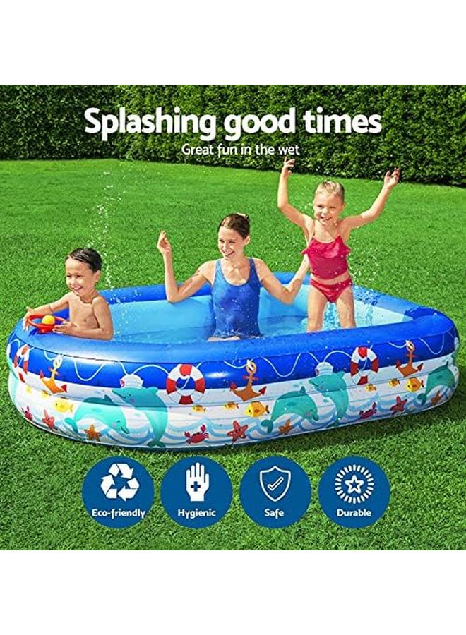 Bestway Sea Captain Family Pool 213 X 155M X 132Cm - Image 2