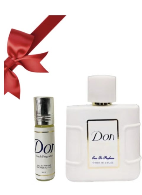 مجموعة عطر دون 100مل + عطر دون رول 6مل