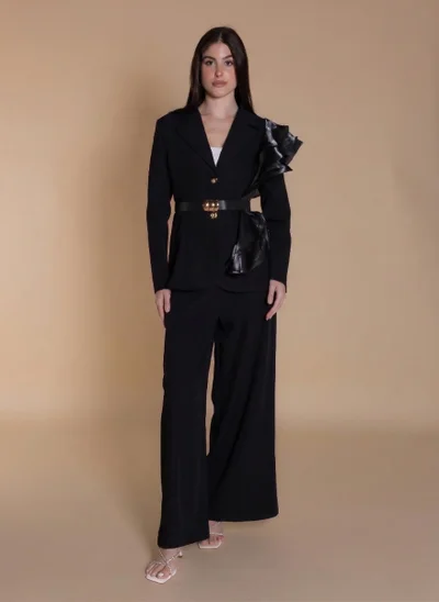 شايبس TAILORED RUFFLED BLAZER SET