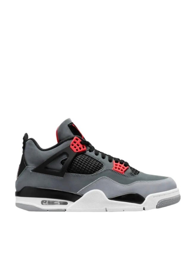 AJ4 Basketball Shoes Cement Gray Electric Mother Sports Shoes - Image 1
