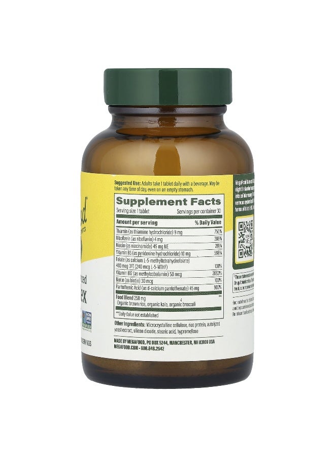 MegaFood, Balanced B Complex, 30 Tablets (Packaging may vary) - Image 2