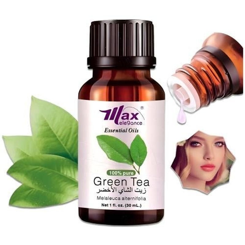 Max Elegance - زيت الشاي الأخضر النقاء الطبيعي للبشرة 30 مل