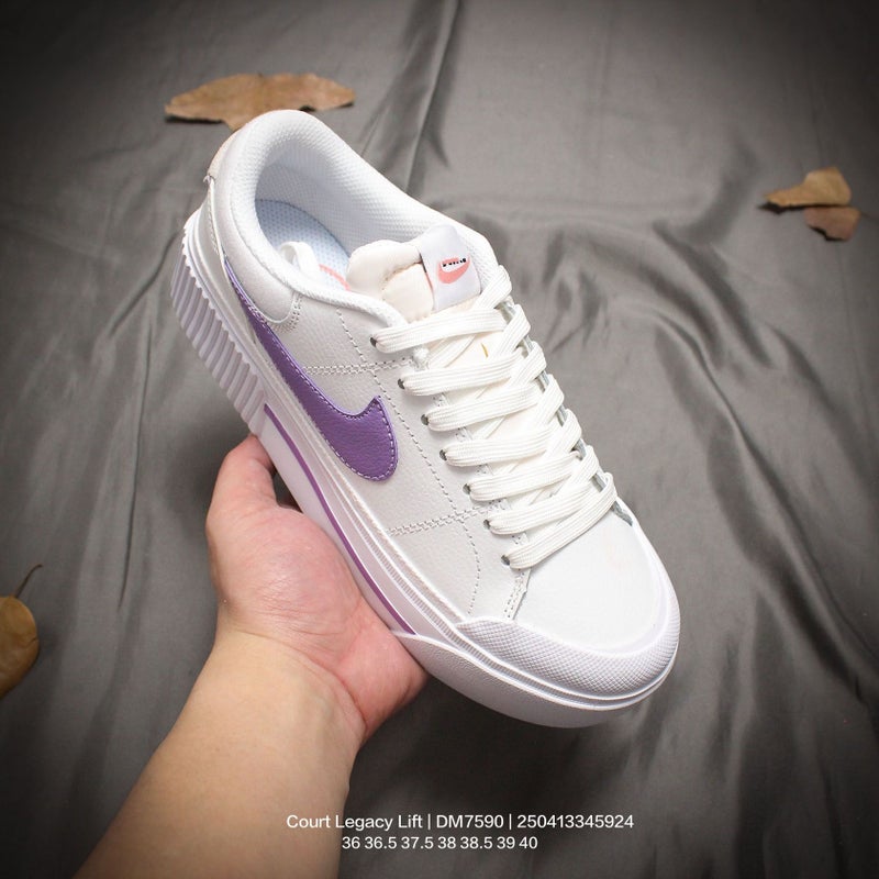 Putian Court Legacy Low-Top Platform Board Shoes Couple Campus Classic All-Match Casual Sports White Shoes - Image 1