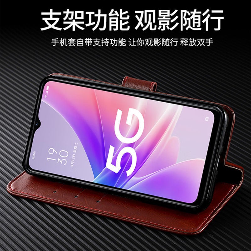 غطاء واقي بملمس جلد لـ Redmi Note 14 Pro باللون أسود مغناطيسي مع مغناطيس قوي ومقاوم للخدش مع مقاوم للصدمات مع حماية من السقوط للاستخدام اليومي للاستخدام المنزلي للعائلة - Image 2