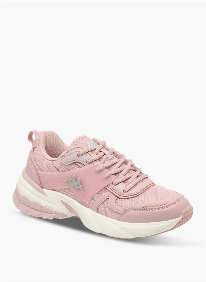 Kappa Women's Panelled Sports Shoes with Lace-Up Closure