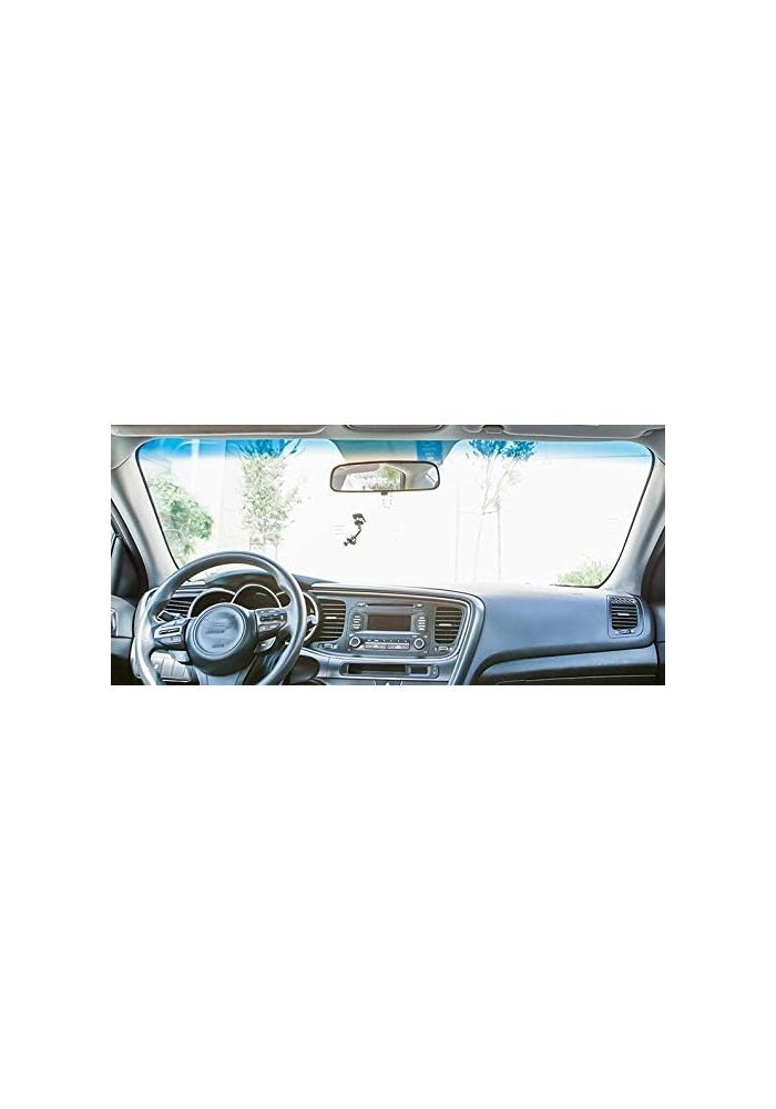 Station Mania Solar Film Strip 150 x 20 cm for Windscreen - Black with Gradient Opacity - Image 4