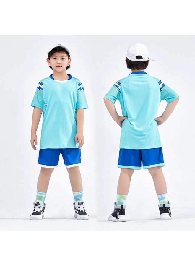 Children's Football Training Suit Summer Short-Sleeved Jersey