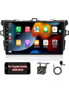 RAYMOS Toyota Corolla Car Stereo Android Screen 2006-2012 Support Apple Carplay Android Auto Wireless Bluetooth USB Support Offline-Online Maps Radio Full HD IPS Touch Screen  - Image 1