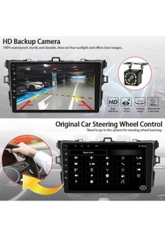 RAYMOS Toyota Corolla Car Stereo Android Screen 2006-2012 Support Apple Carplay Android Auto Wireless Bluetooth USB Support Offline-Online Maps Radio Full HD IPS Touch Screen  - Image 3