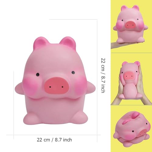 Anboor Squishies Jumbo Pig Kawaii Soft Slow Rising Scented Big Animal Squishies Stress Relief Kid Toys Pink Valentines Day - Image 5