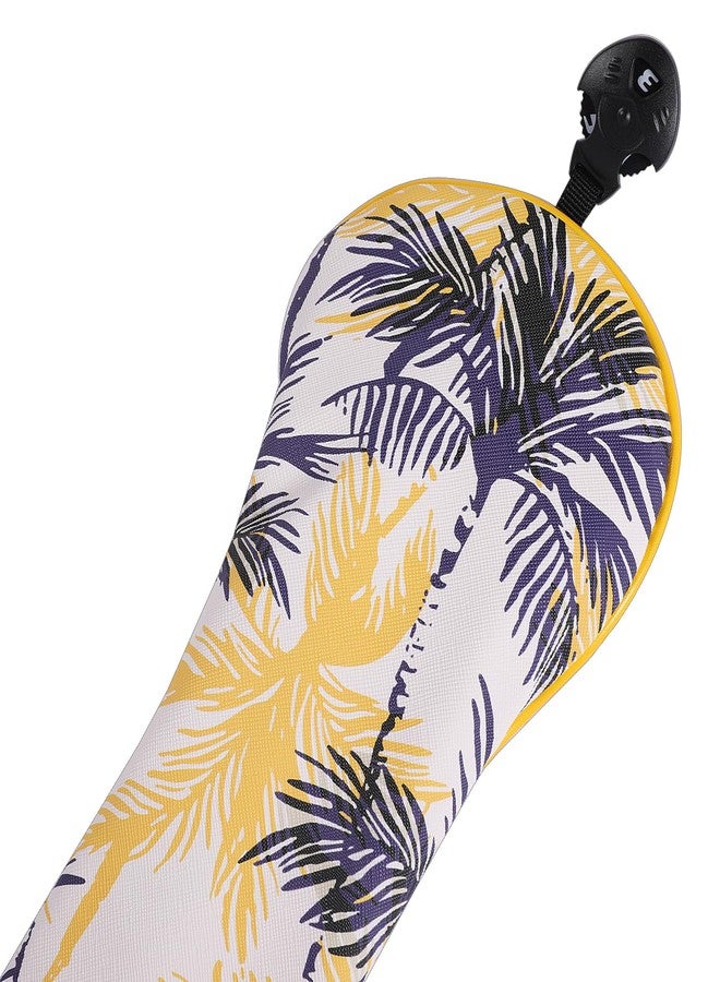 SHABIER Hawaiian Style Two Colors Palm Trees Golf Head Cover for Driver/Fairway/Hybird Club (Hyhird Cover) - Image 2