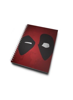 LIT Deadpool Printed Spiral Hardcover Notebook  - Image 1