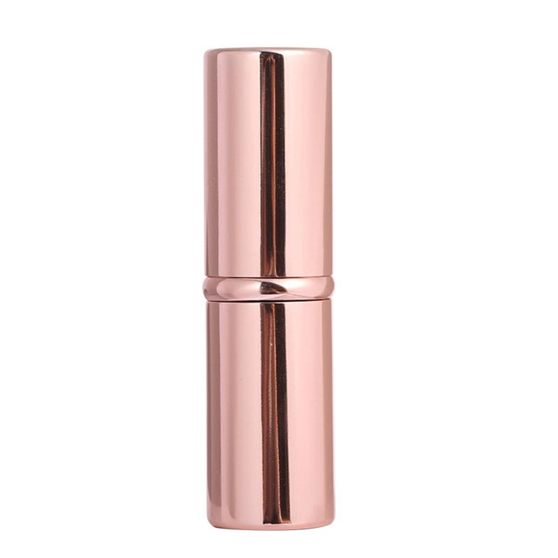 Fluffy Mini Blush Brush Retractable Soft Bristles and Protective Cap, Portable Loose Powder and Foundation Blending Makeup Brush for Women, Pink Compact Face Cosmetic Tool - Image 1