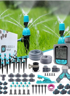 Upgraded Drip Irrigation System Kit with Timer Automatic Irrigation