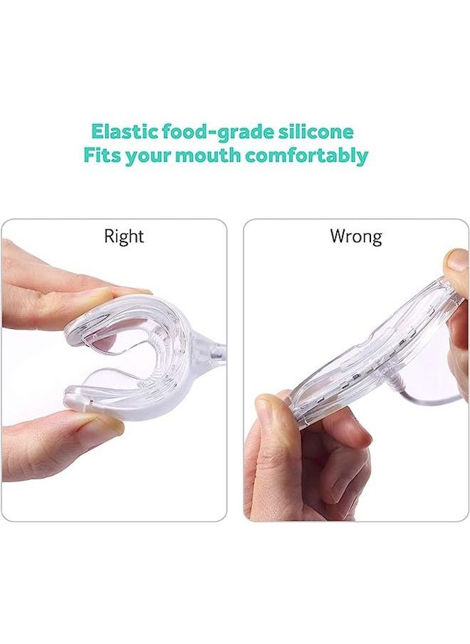 GlorySmile - LED Teeth Whitening Device Gel Tooth Bleaching System Portable Dental Whitener USB Charge Home Teeth Care Tool - Image 1