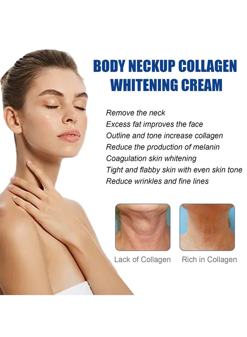 EELHOE Collagen Neck Skin Care Cream, Moisturizing Neck Skin Care Cream 20g - Image 3