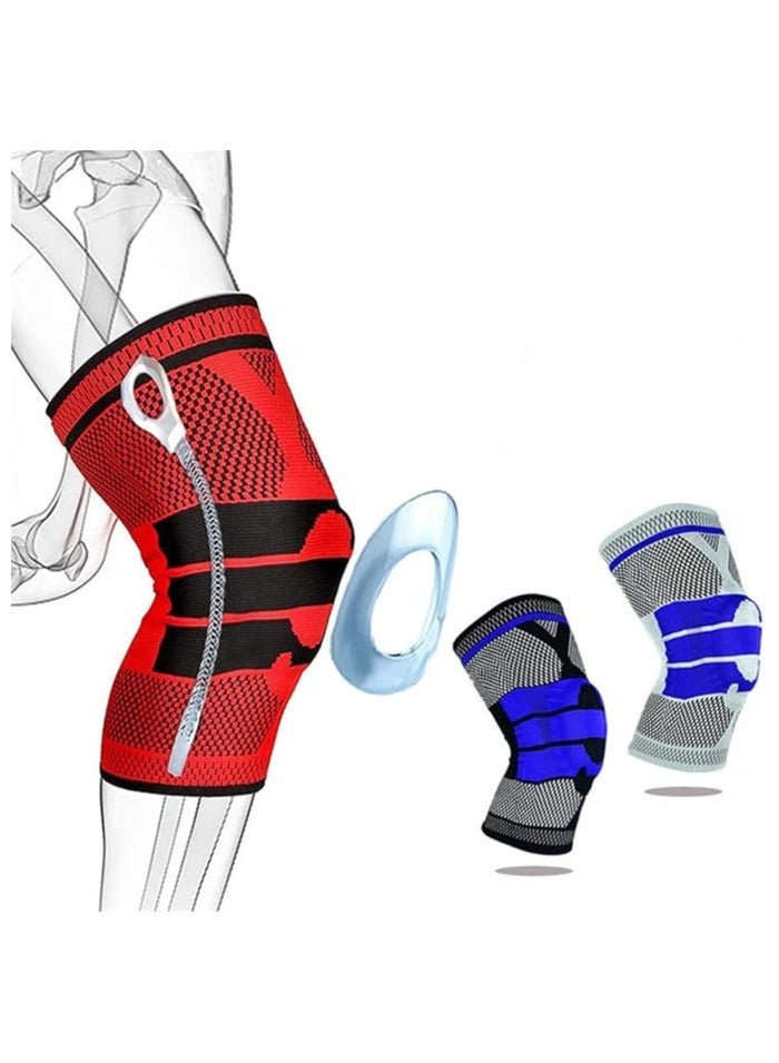 Generic Adult Soccer Knee Brace, Leg Support, Knee Protector for Snowboarding, Sports Knee Pads, XL  - Image 4