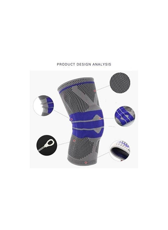 Generic Adult Soccer Knee Brace, Leg Support, Knee Protector for Snowboarding, Sports Knee Pads, XL  - Image 5