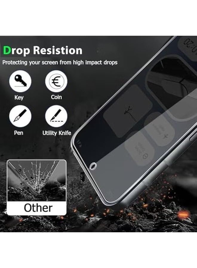 X-level 2 Pcs Privacy Screen Protector for Nothing Phone 2a Plus / 2a 2024 Tempered Glass, 9H Hardness Anti-Spy Anti-Scratch Anti-Dust Bubble-Free Tempered Film Easy Installation - Image 4